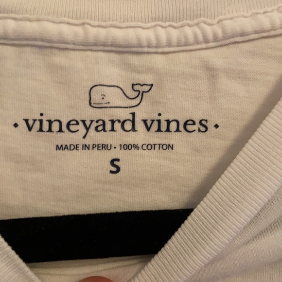 Vineyard Vines tie one on long sleeve pocket tee - Picture 5 of 5